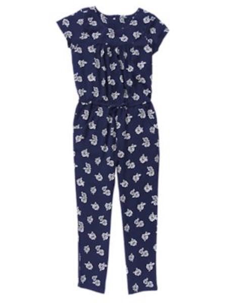 NWT GYMBOREE Best in show floral Romper Girl SZ 4,5