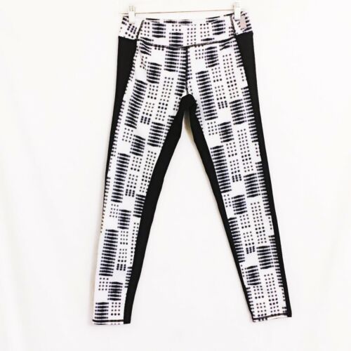 Zella Girl Defender Black & White Leggings Size XL