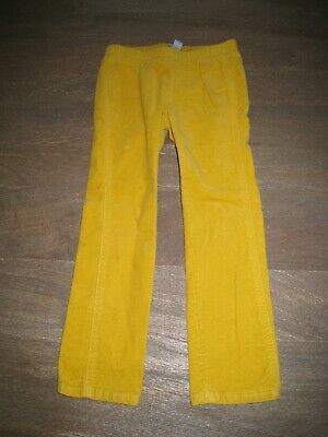 EUC Baby Gap Kids Bright Yellow Lightweight Corduroy Pull-on Pants. 5 yrs