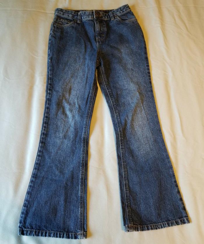Girls Pk jeans bootcut Medium Wash Blue Denim Size 10