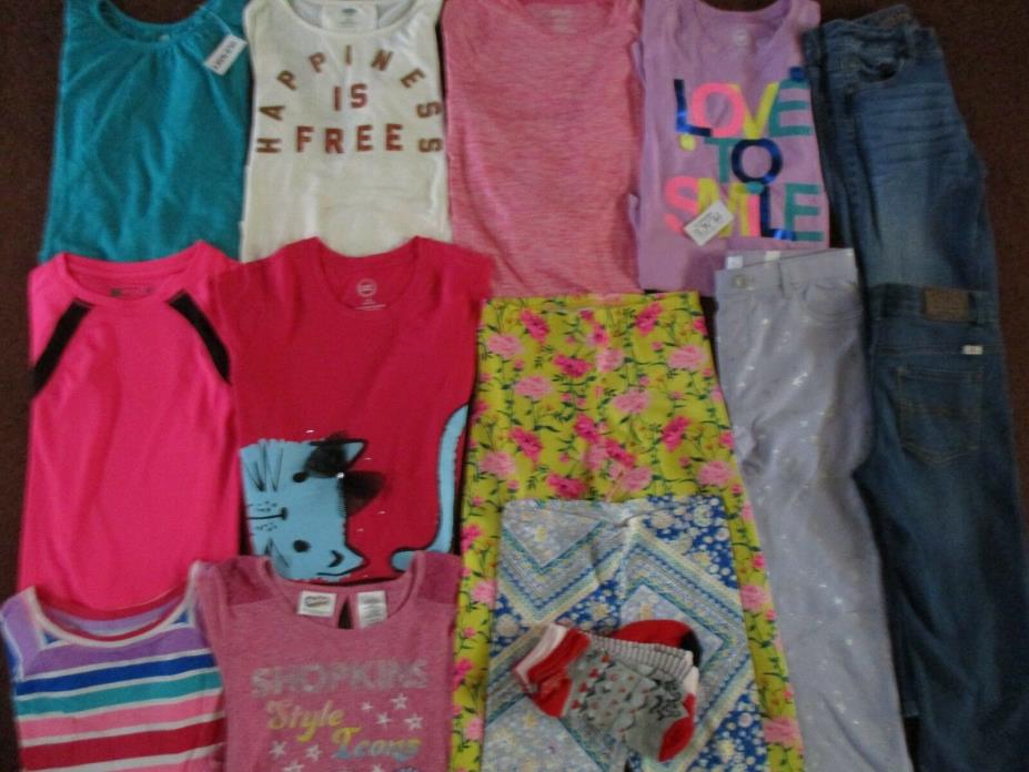 Girls Sz 10 12 WINTER SPRING SCHOOL Clothing Lot Name Brand Outfits  Wardrobe