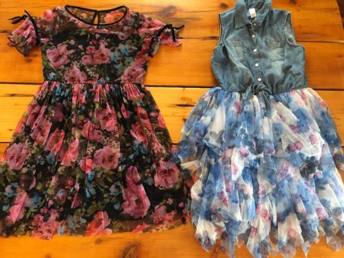 LOT Justice And Osh Kosh Girl’s Dresses Size 14/16 Gently Used Condition
