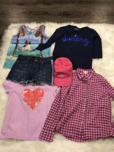 Girls Clothing Lot 6 Pc Size 12 Mixed Brands Adidas Joe Jeans Crew Cut Justice