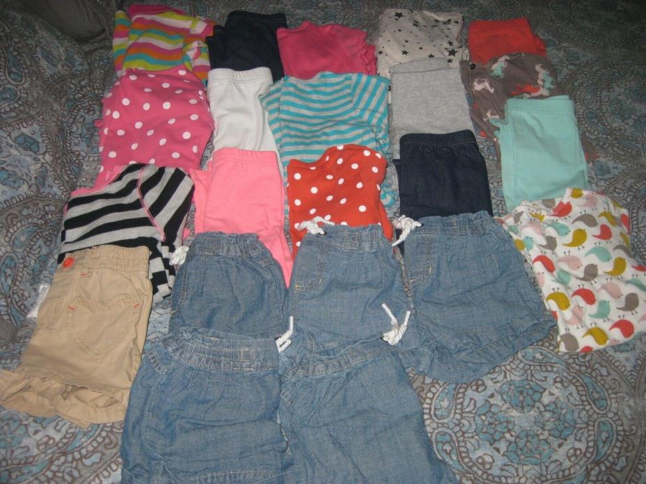 Carters Size 5 Girls Lot of 22 Clothes