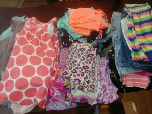 Large Loy Of Girls Size 5, 6 And 7 Shorts, Dresses, Jeans Etc