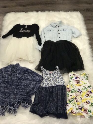 Girls Clothing Lot Of 6 Pc Size Small Mixed Brands Miss Me My Michelle Lucky