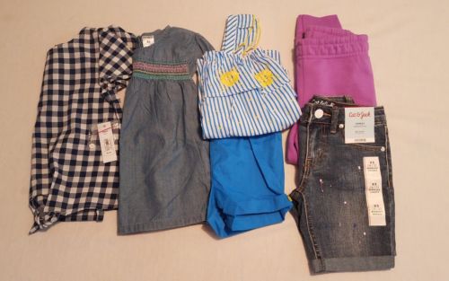 Girl's 4-5 mixed lot Carter's, Cat & Jack, Sonoma, Health-Tex, Athletic Works