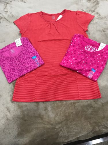 Girls Children’s Place 10/12 Lot Of 3 SS Printed Tops NWT