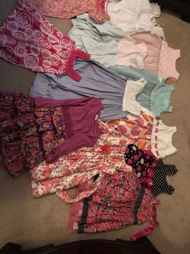 Girl’s Dresses Lot Of 13 Dresses SIZES 6 & 6X’s Excellent Condition