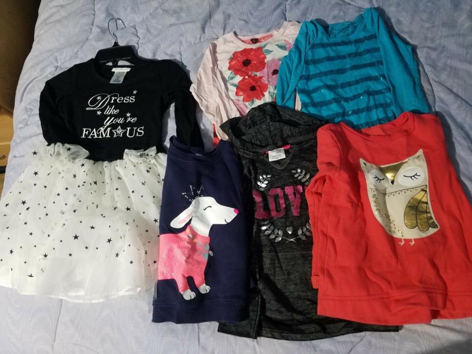 Girls clothes 6 piece lot size 5/6