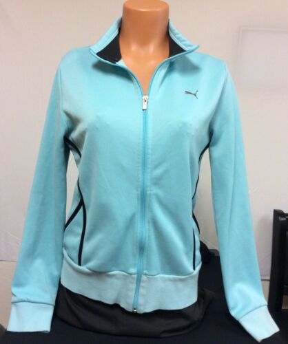 Puma Zip Front Jacket Youth XL Fit Small Adults New In Baby Blue Color