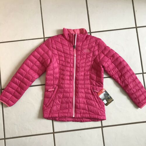NWT The North Face Girl’s Thermoball Full Zip Medium 10-12, Cabaret Pink