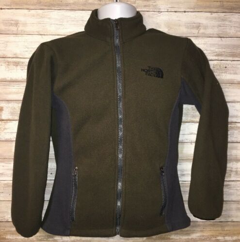 The North Face Green Fleece Jacket Youth Size L
