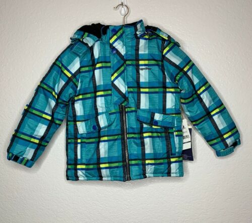 rugged bear jacket Girls Size 6 Snow Rain Coat Blue