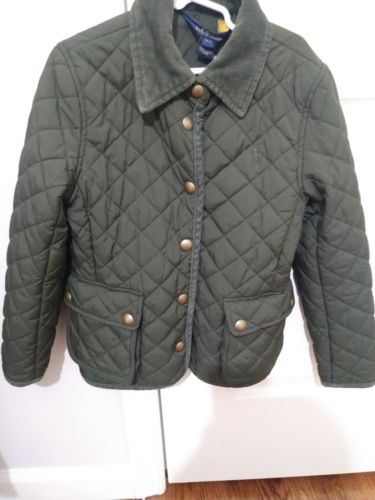 Ralph Lauren size 7 girls quilted jacket