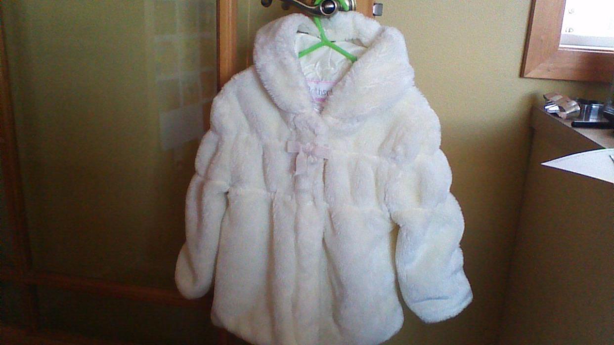 Girls Rothschild 4T faux fur coat