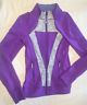 Ivivva 12 Jacket Purple Perfect Your Practice Figure Skating Ice Girls