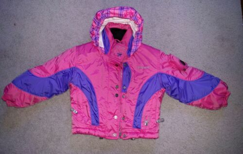 Girls Size 4 Spyder Pink Ski Winter Coat Jacket