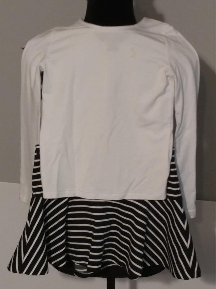 Girls Polo Ralph Lauren Black/White Skirt Set Size 6X