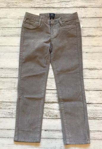 NWT Gap Kids Gray Corduroy Skinny Fit Pants 5 Y