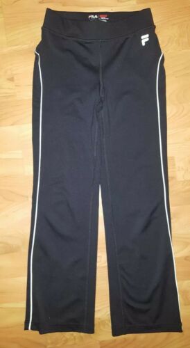 Fila Sport Girls Youth Black Athletic Pants Size Small 8