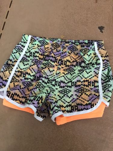 girls wishful park shorts with legging liner medium