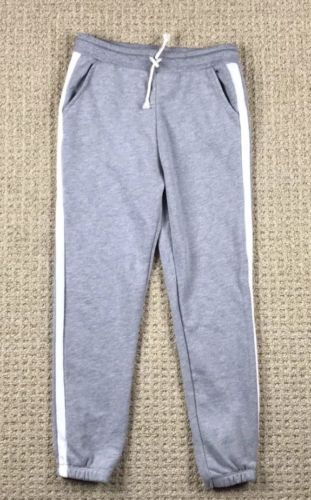 Zara Kids Gray & White Jogger Sweatpants Size 11/12