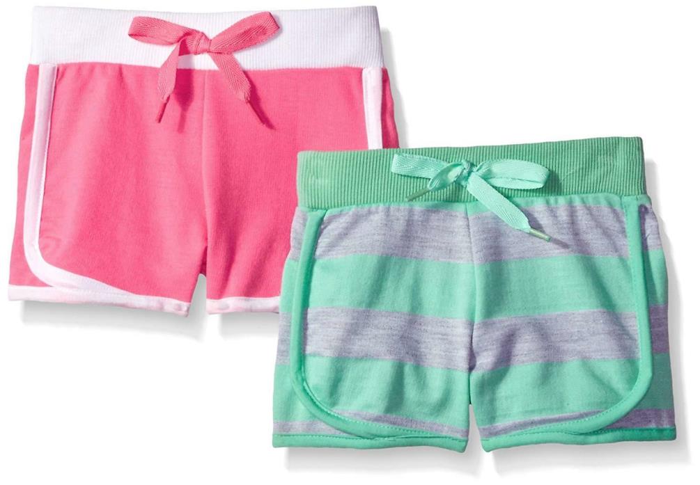 Limited Too Girls' 2 Pack Short, Multi, 4