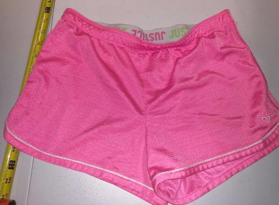 Justice Pink Shorts size 20 athletic