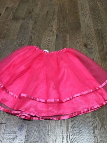 NEW Hanna Andersson Tulle Pink Satin Dress Skirt Size 140 Nwt Easter Spring