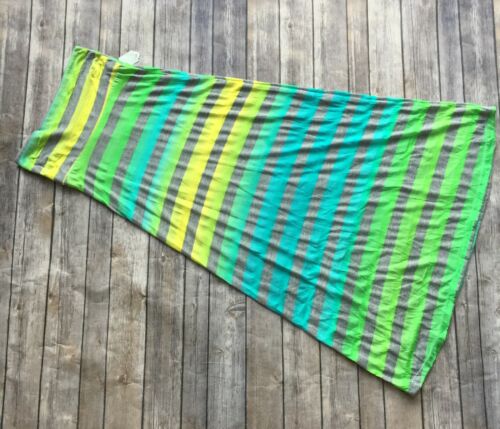 New With Tags Size 12 Blink Wear Green Multistriped Long Skirt