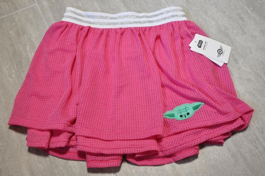 NEW Star Wars YODA, Girls Skirt 10/12 Large Pink, or womans small