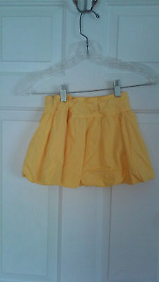 Yellow PIKKANTO girl skirt cotton made in Italy Sz 6-8