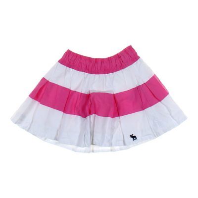 Abercrombie Kids Girls Skirt, size 12,  white,  cotton