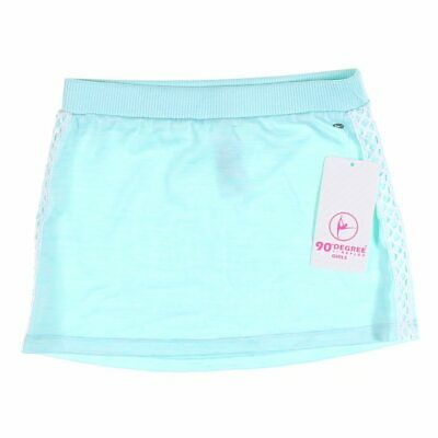 90 Degree by Reflex Girls Skirt, size 12,  light blue,  polyester, spandex