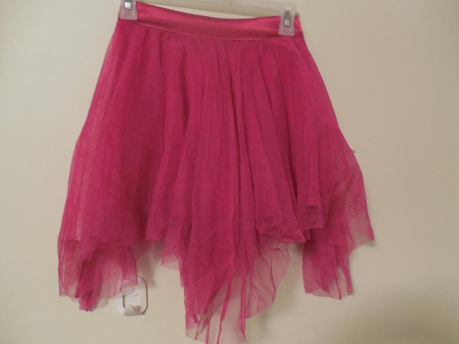 Girls D-Signed Skirt M Hot Pink Tutu elastic 24