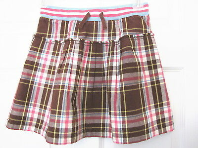 GIRLS MINI BODEN PLAID SKIRT SKORT SHORTS GIRLS SIZE 9-10 Y YEARS