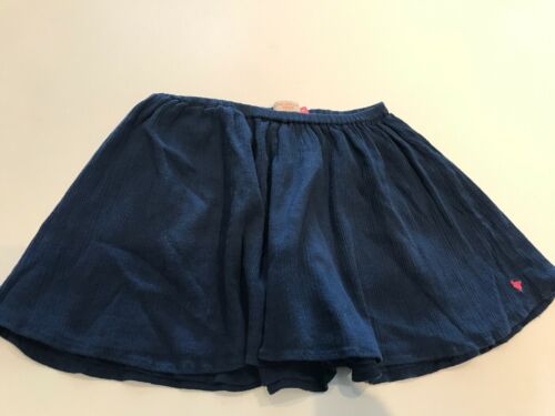 PINK CHICKEN Navy Skirt Skorts Shorts Girls Gauze Fabric ~ Size 9/10