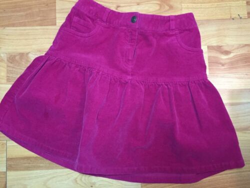 Talbots Kids Girls Sz . 7  Fuscia Magenta   Stretch Corduroy Twirl Skort