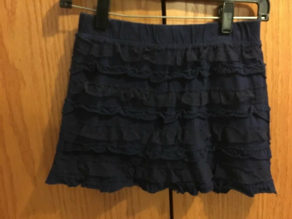 Girls Justice Navy Ruffle Skort Size 12
