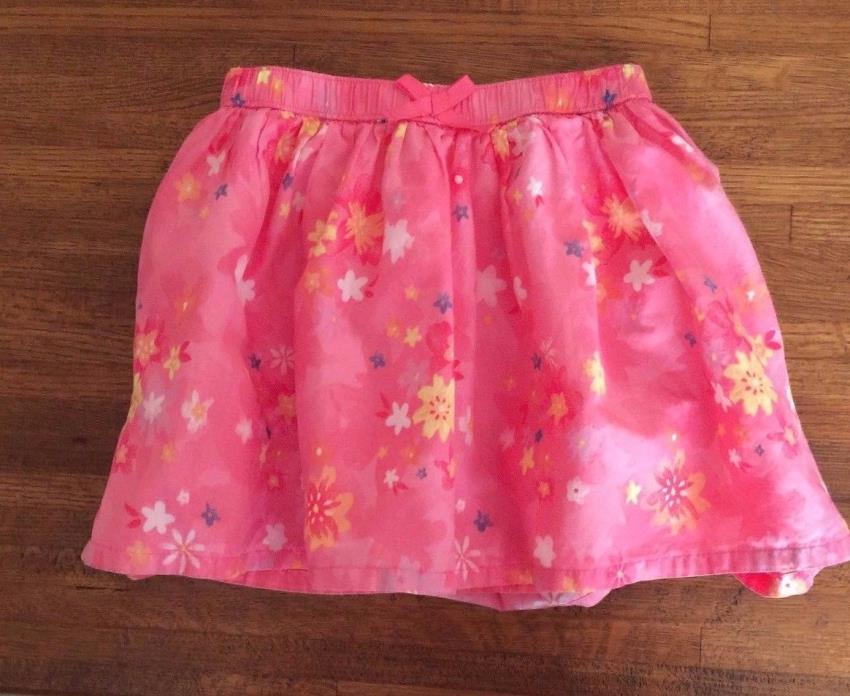 Girls Size 6X Pink Sonoma Skorts Skirt Shorts - EUC