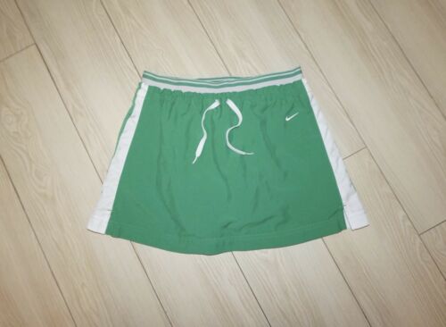 Girls VTG NIKE Athletic Skort Skirt with Attached Shorts Green M Medium 10 12