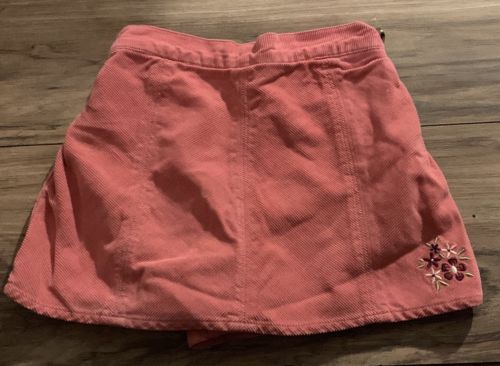 Gymboree Portabello Road Girls Skort Size 4 4T Skirt Shorts Pink Flowers