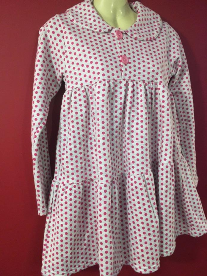 ELIAN Girl's Pink Polka Dot Long sleeved Sweater - Size 12 - NWT