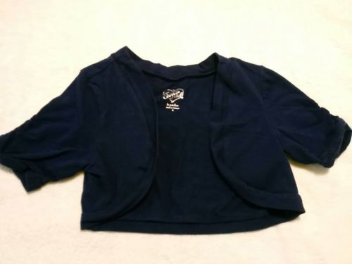 BABY GIRLS SWEATER ,JUSTICE SIZE 6 BLUE