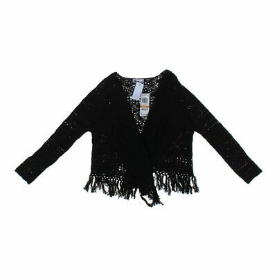 Epic Threads Girls Cardigan, size 6,  black,  cotton
