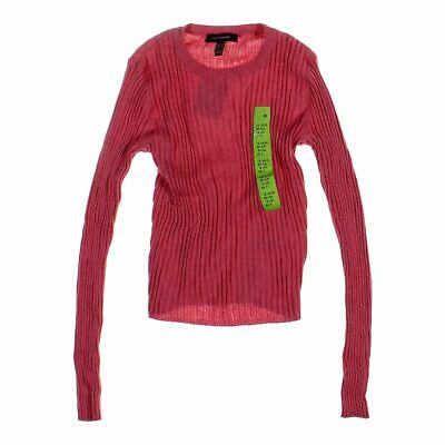Atmosphere Girls Sweater, size 8,  pink,  cotton, nylon, polyester