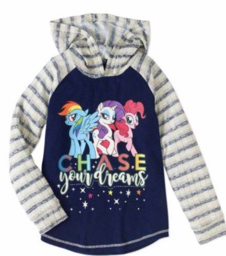 Chase Your Dreams My Little Pony Long Sleeve T-shirt Lightweight Hoodie Top New