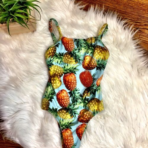 Submarine Pineapple Swim Suit Girls size 8
