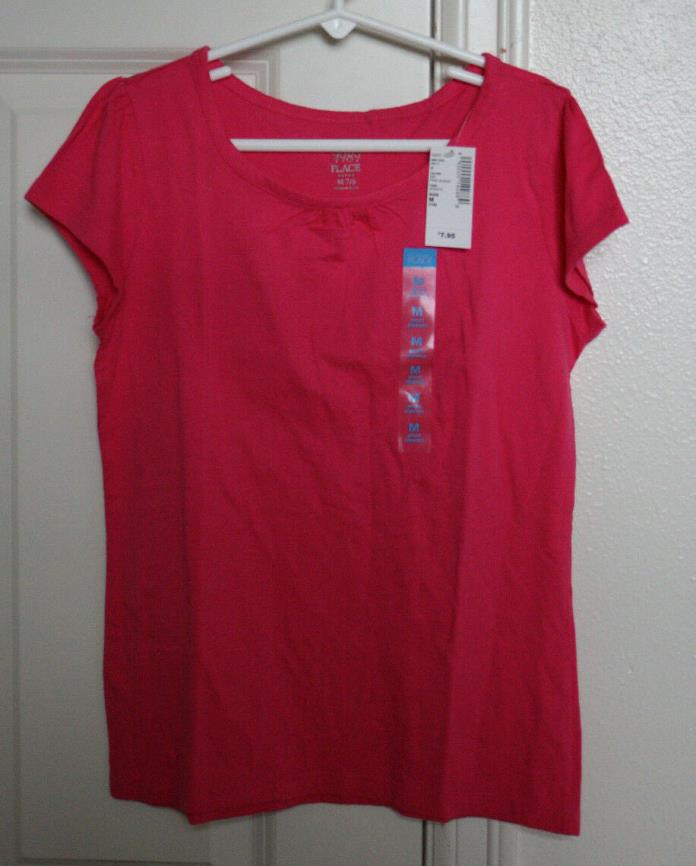 NEW Childrens Place Girls Shirt Size Med 7 8 Classic T Shirt Short Sleeves NWT